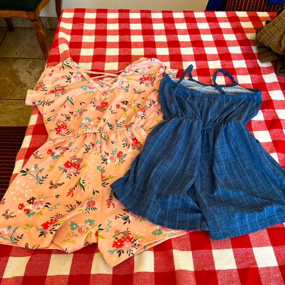 Girls romper’s